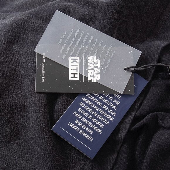 Kith x Star Wars Darth Vader Poster Vintage T-shirt Black - Picture 6 of 6